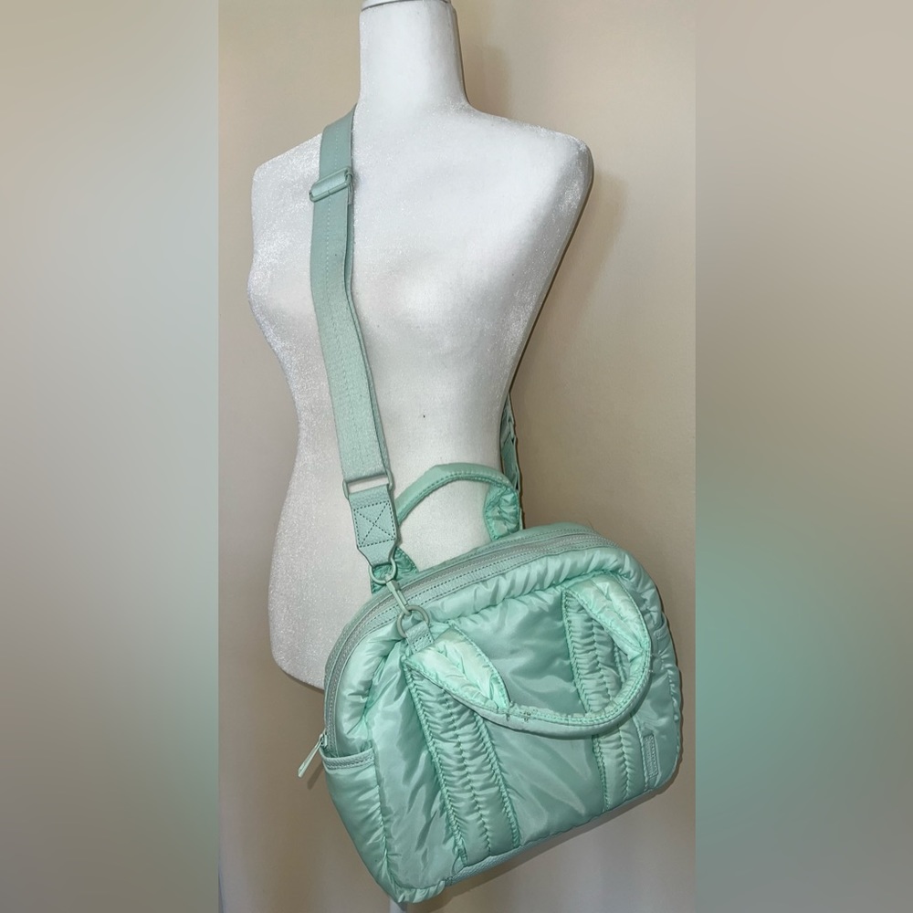 Issac Mizrahi Puffer Crossbody Purse w/ Wallet